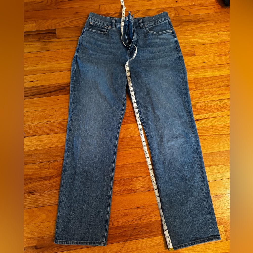 Madewell 90s Straight Leg Denim Jeans, Size 29, Style NN877